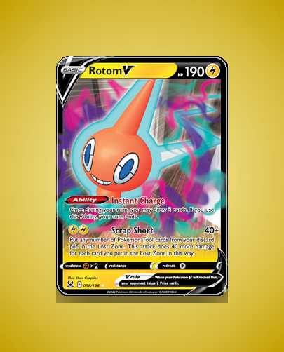 Collector’s Guide: Rotom V (Lost Origin #58)