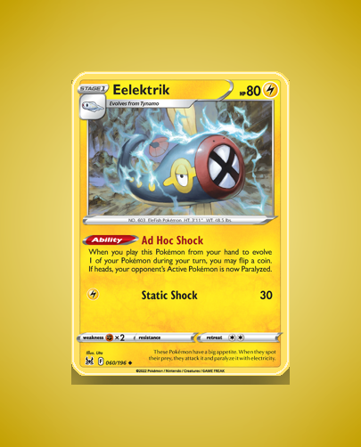 Eelektrik (Lost Origin) #60