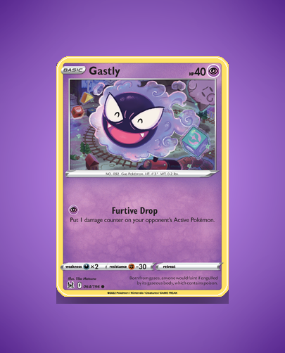 Collector’s Guide: Gastly (Lost Origin #64)