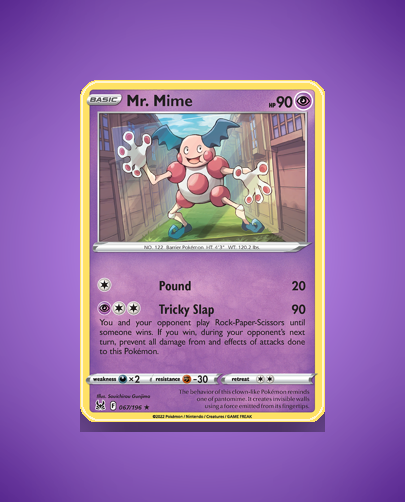 Mr. Mime (Lost Origin) #67