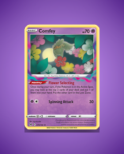 Collector’s Guide: Comfey (Lost Origin #79)
