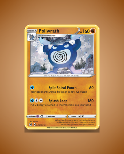 Collector’s Guide: Poliwrath (Lost Origin #85)