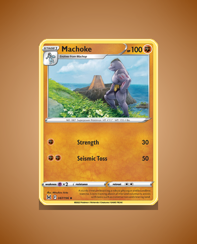 Collector’s Guide: Machoke (Lost Origin #87)