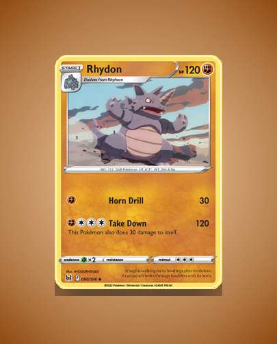Rhydon (Lost Origin) #90
