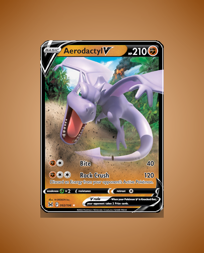 Collector’s Guide: Aerodactyl V (Lost Origin #92)