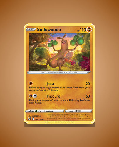 Collector’s Guide: Sudowoodo (Lost Origin #94)