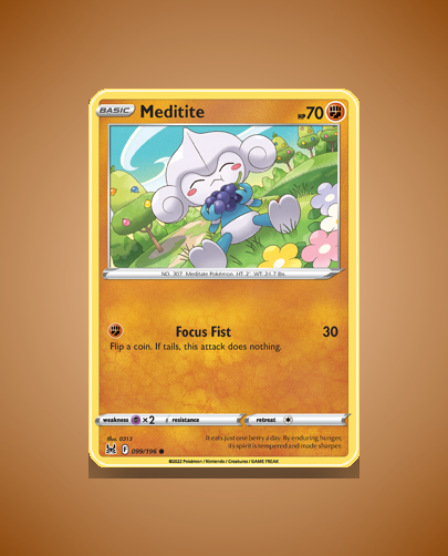 Meditite (Lost Origin) #99