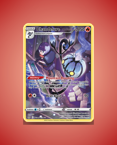 Chandelure (Lost Origin Trainer Gallery) #TG04
