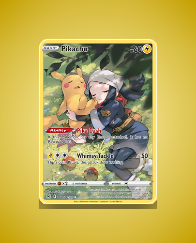 Collector’s Guide: Pikachu (Lost Origin Trainer Gallery #TG05)