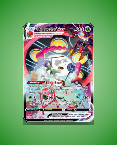Collector’s Guide: Orbeetle VMAX (Lost Origin Trainer Gallery #TG13)