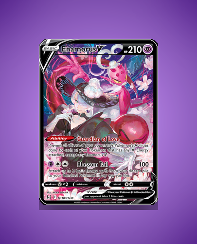 Enamorus V (Lost Origin Trainer Gallery) #TG18