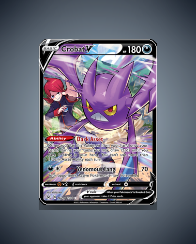 Collector’s Guide: Crobat V (Lost Origin Trainer Gallery #TG20)