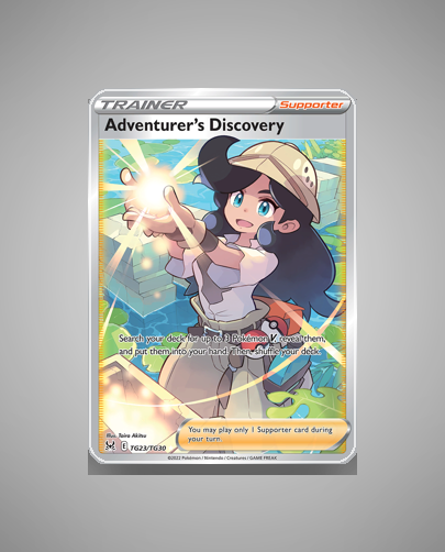Collector’s Guide: Adventurer’s Discovery (Lost Origin Trainer Gallery #TG23)