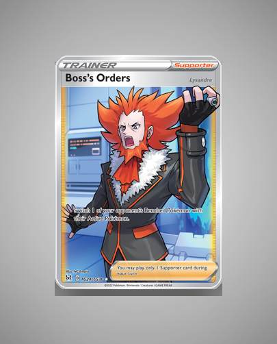 Collector’s Guide: Boss’s Orders (Lost Origin Trainer Gallery #TG24)