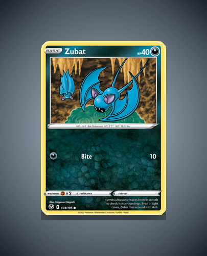 Collector’s Guide: Zubat (Silver Tempest #103)