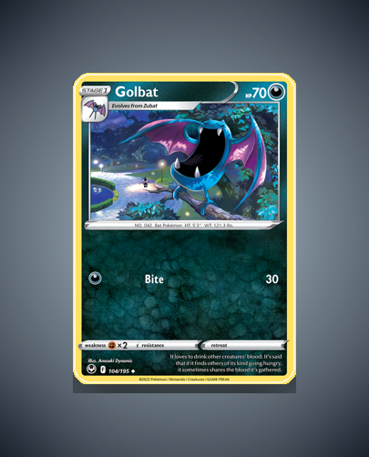 Golbat (Silver Tempest) #104