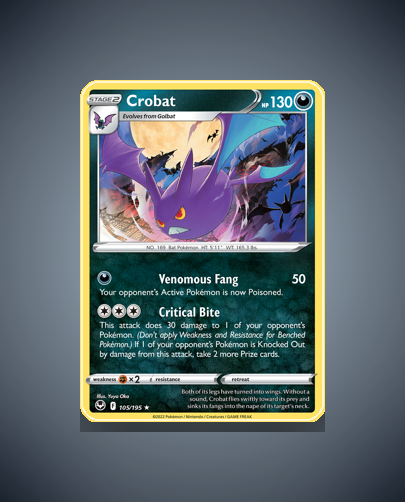 Crobat (Silver Tempest) #105
