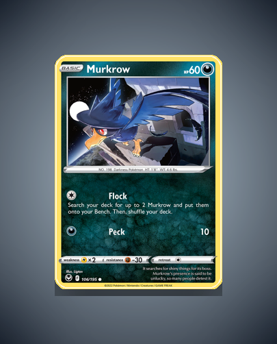 Murkrow (Silver Tempest) #106