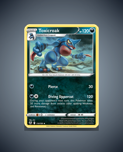 Toxicroak (Silver Tempest) #110