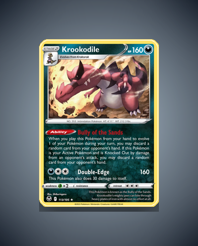 Collector’s Guide: Krookodile (Silver Tempest #113)