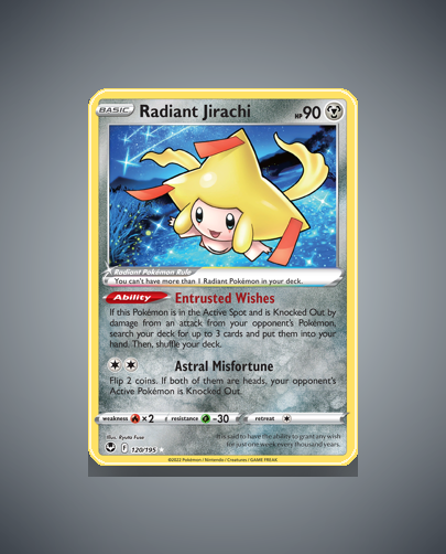 Radiant Jirachi (Silver Tempest) #120