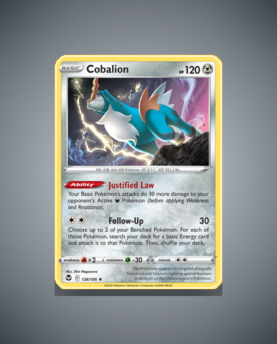 Cobalion (Silver Tempest) #126