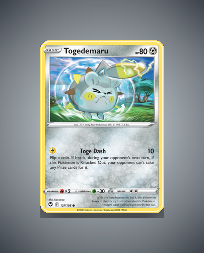 Togedemaru (Silver Tempest) #127
