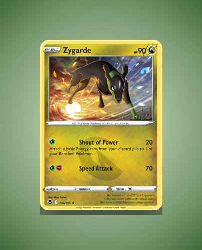 Zygarde (Silver Tempest) #134