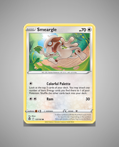Smeargle (Silver Tempest) #137