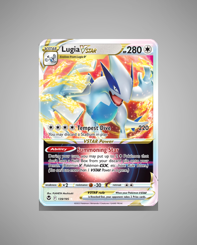 Lugia VSTAR (Silver Tempest) #139