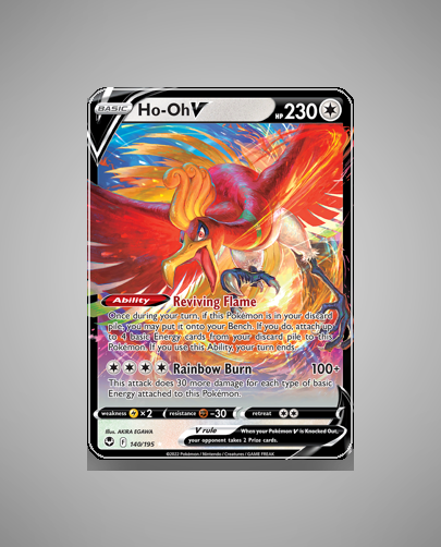 Ho-Oh V (Silver Tempest) #140