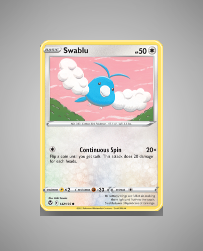 Swablu (Silver Tempest) #142