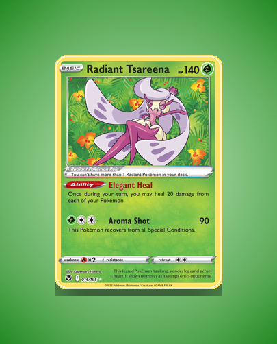Radiant Tsareena (Silver Tempest) #16
