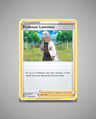 Collector’s Guide: Professor Laventon (Silver Tempest #162)