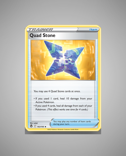 Quad Stone (Silver Tempest) #163