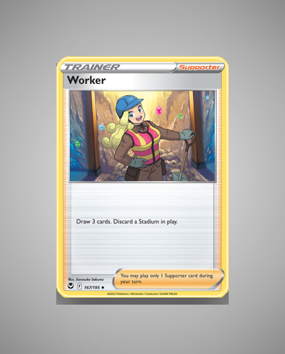 Worker (Silver Tempest) #167