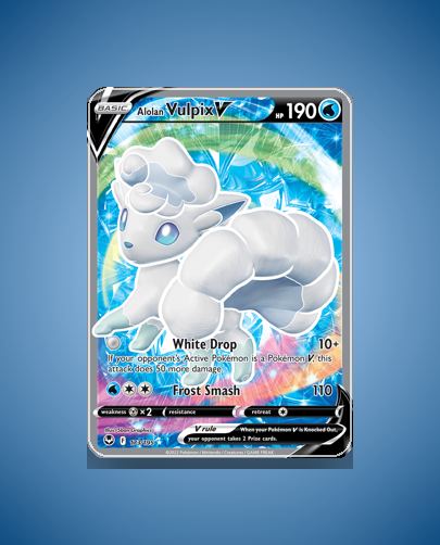 Alolan Vulpix V (Silver Tempest) #173