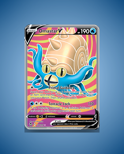 Omastar V (Silver Tempest) #174