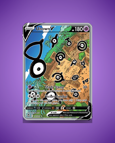Unown V (Silver Tempest) #177