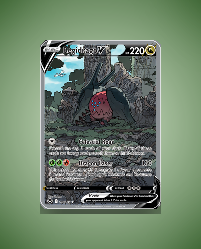 Collector’s Guide: Regidrago V (Silver Tempest #184)