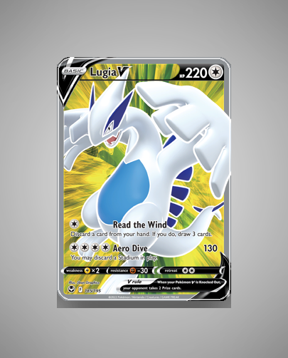 Collector’s Guide: Lugia V (Silver Tempest #185)
