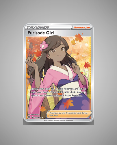 Furisode Girl (Silver Tempest) #190