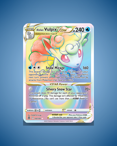 Collector’s Guide: Alolan Vulpix VSTAR (Silver Tempest #197)