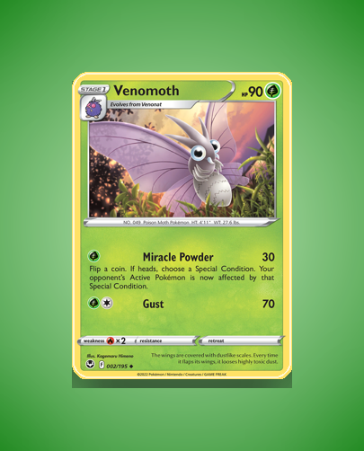 Venomoth (Silver Tempest) #2