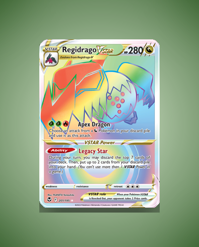 Collector’s Guide: Regidrago VSTAR (Silver Tempest #201)