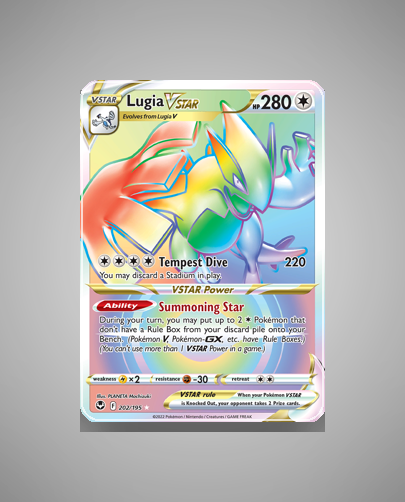 Collector’s Guide: Lugia VSTAR (Silver Tempest #202)