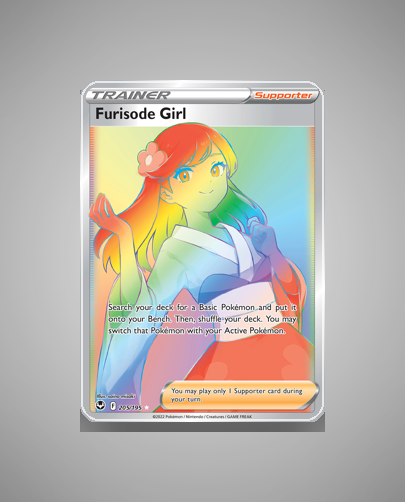 Furisode Girl (Silver Tempest) #205