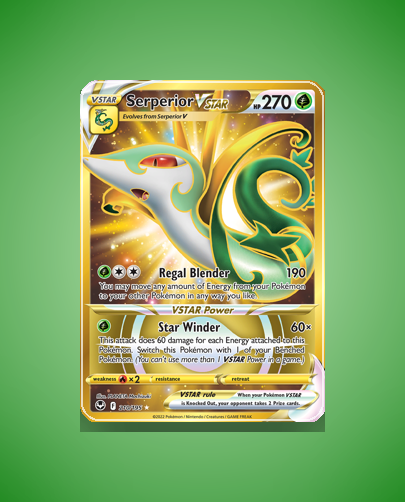 Collector’s Guide: Serperior VSTAR (Silver Tempest #210)