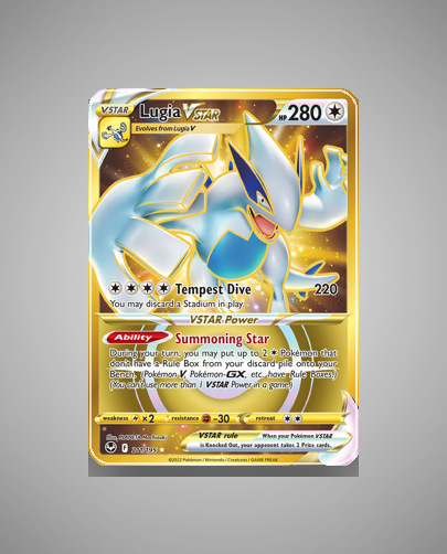 Collector’s Guide: Lugia VSTAR (Silver Tempest #211)