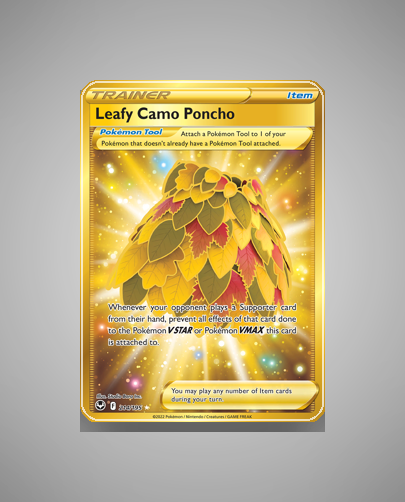 Collector’s Guide: Leafy Camo Poncho (Silver Tempest #214)